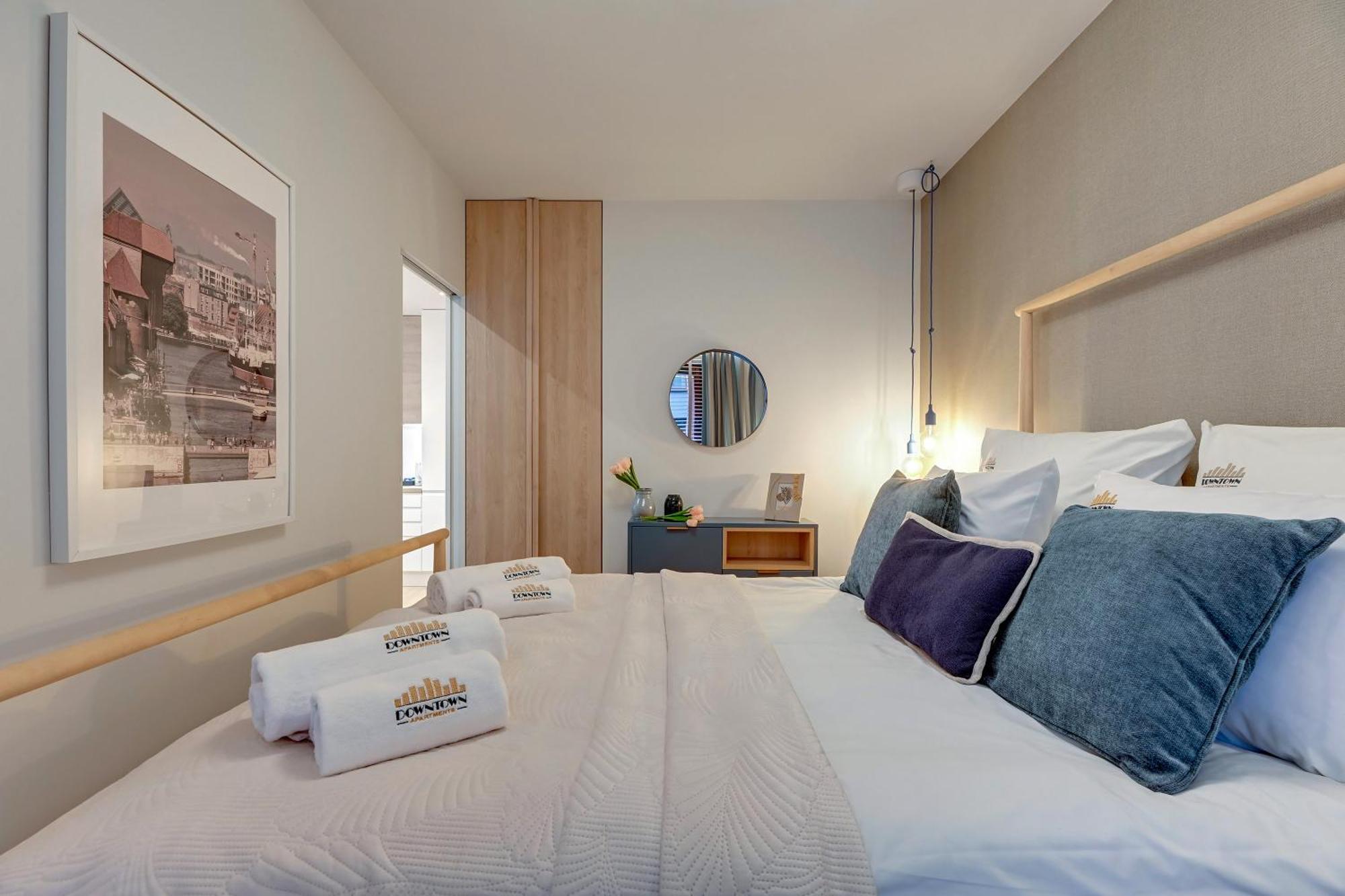 Waterlane Island - Riverview Pool, Spa, Gym & Parking By Downtown Apartments Danzig Zimmer foto