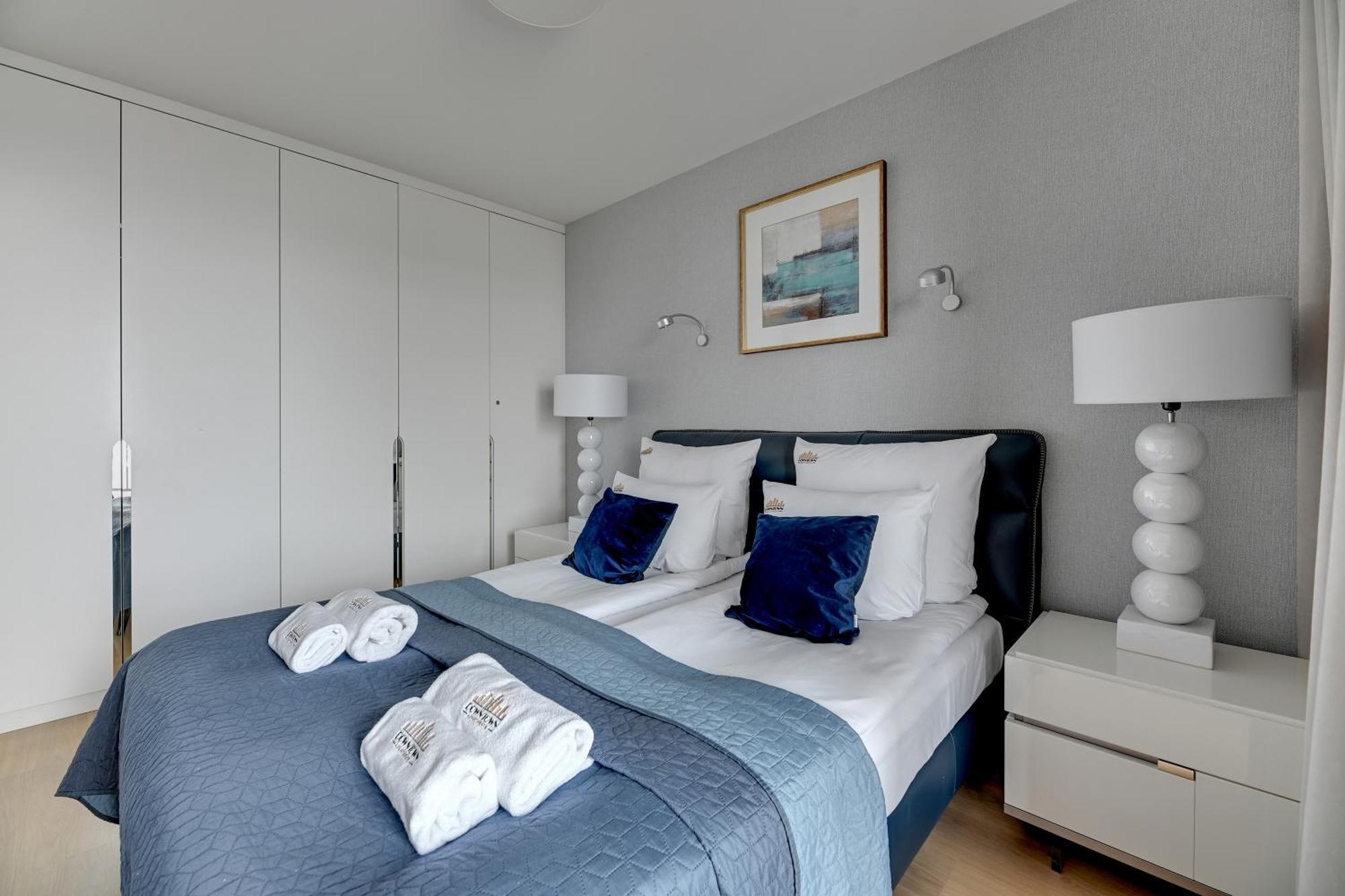 Waterlane Island - Riverview Pool, Spa, Gym & Parking By Downtown Apartments Danzig Zimmer foto