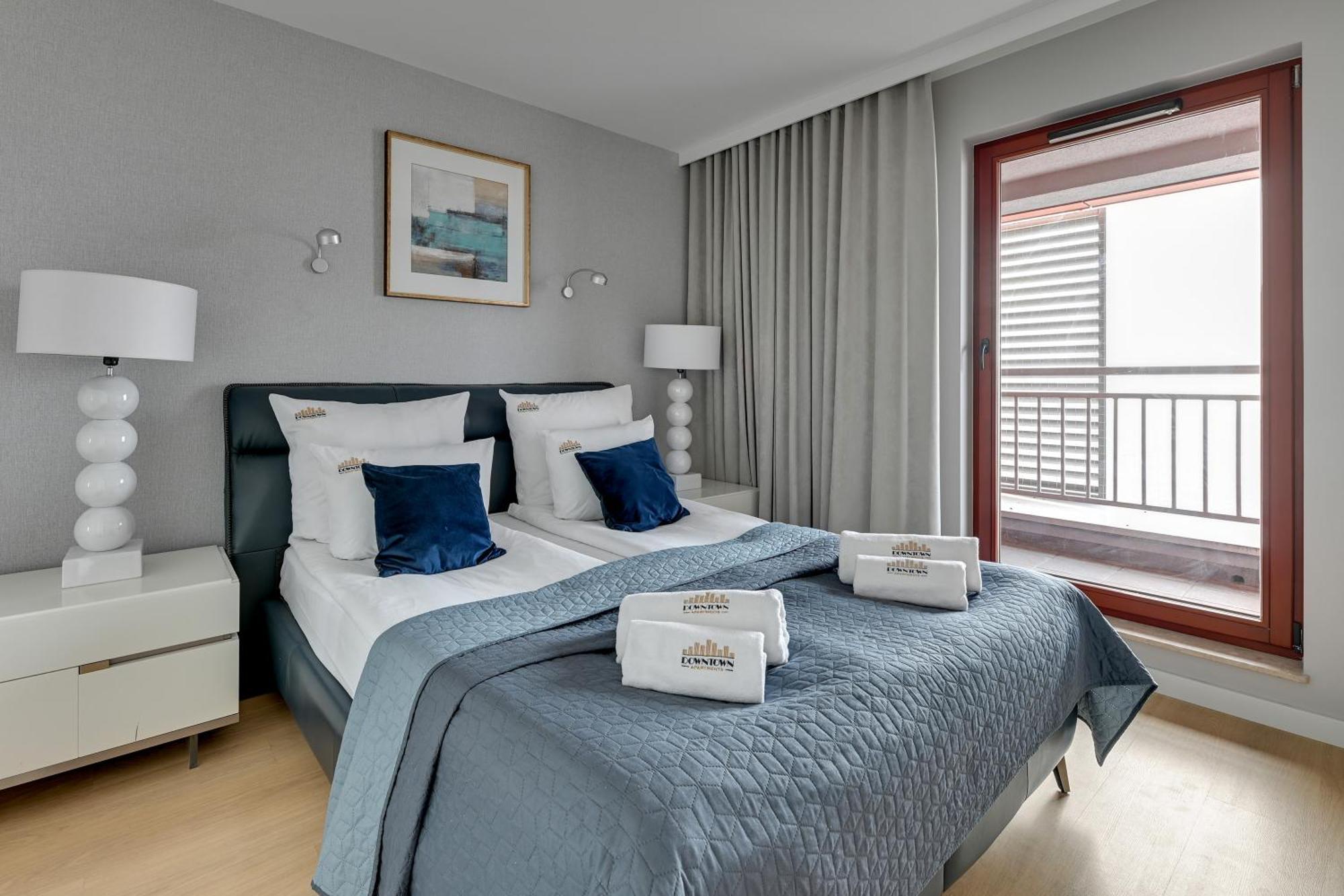 Waterlane Island - Riverview Pool, Spa, Gym & Parking By Downtown Apartments Danzig Exterior foto