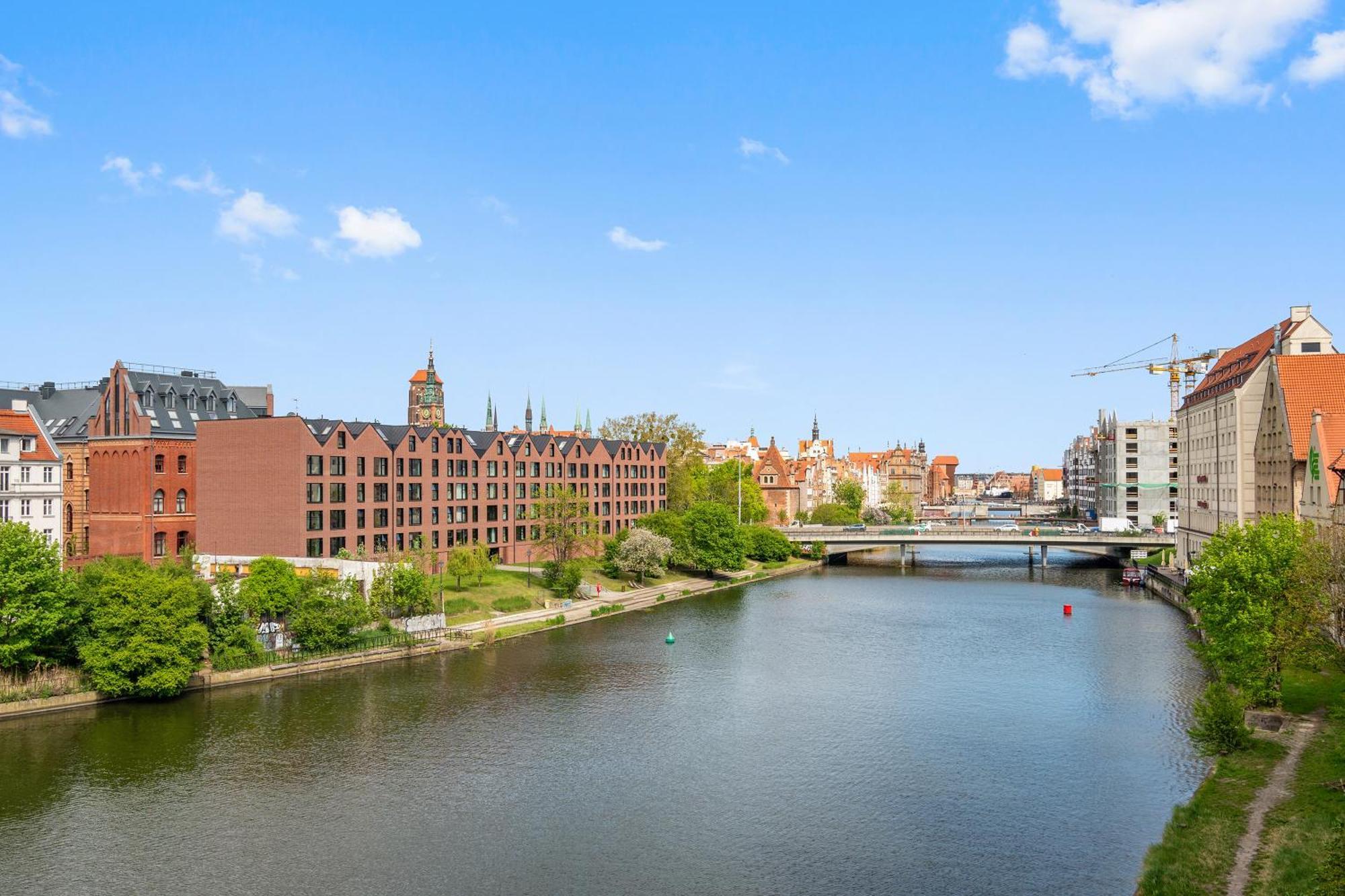 Waterlane Island - Riverview Pool, Spa, Gym & Parking By Downtown Apartments Danzig Zimmer foto