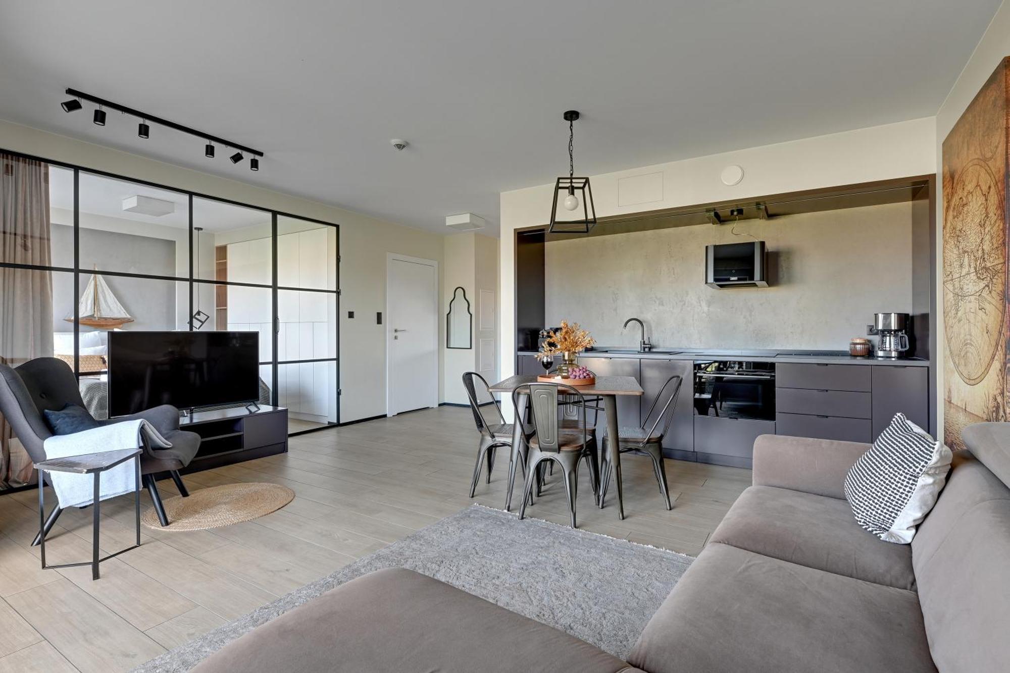 Waterlane Island - Riverview Pool, Spa, Gym & Parking By Downtown Apartments Danzig Exterior foto