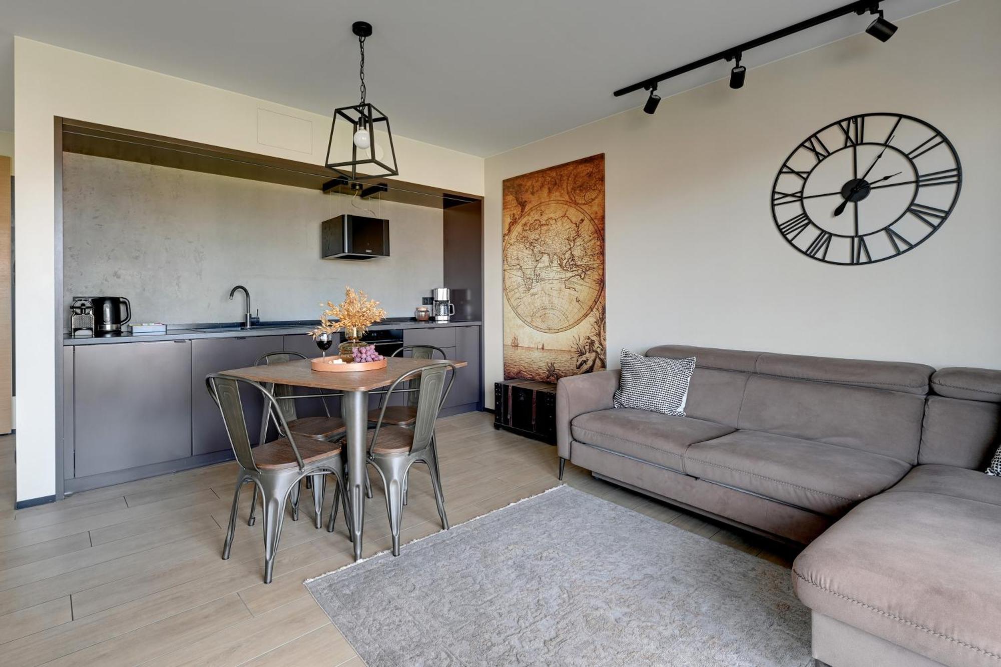 Waterlane Island - Riverview Pool, Spa, Gym & Parking By Downtown Apartments Danzig Exterior foto