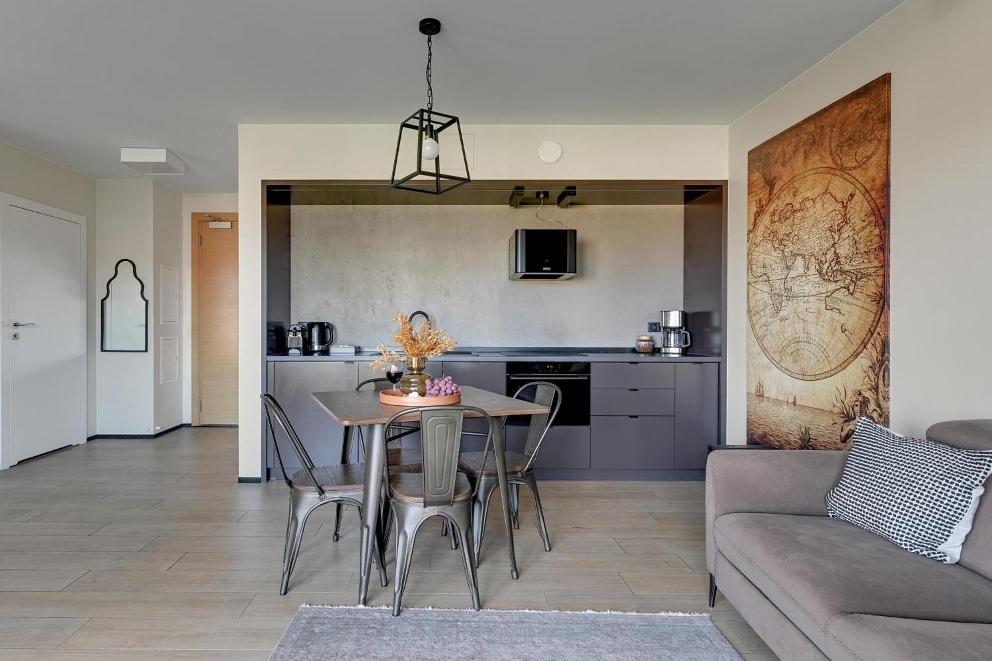 Waterlane Island - Riverview Pool, Spa, Gym & Parking By Downtown Apartments Danzig Exterior foto