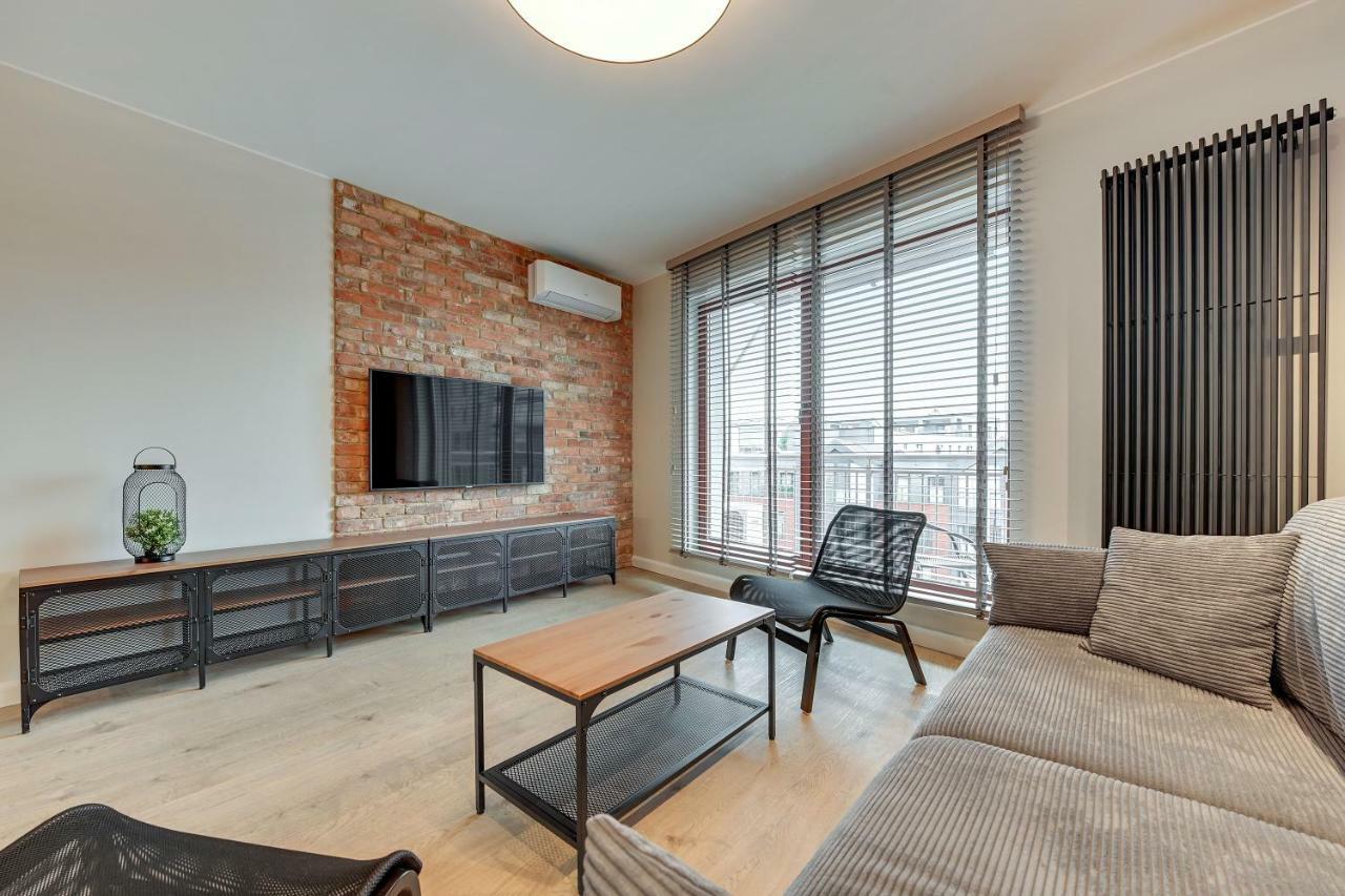 Waterlane Island - Riverview Pool, Spa, Gym & Parking By Downtown Apartments Danzig Exterior foto