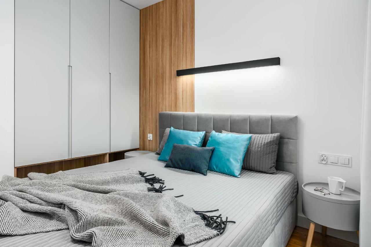 Waterlane Island - Riverview Pool, Spa, Gym & Parking By Downtown Apartments Danzig Exterior foto